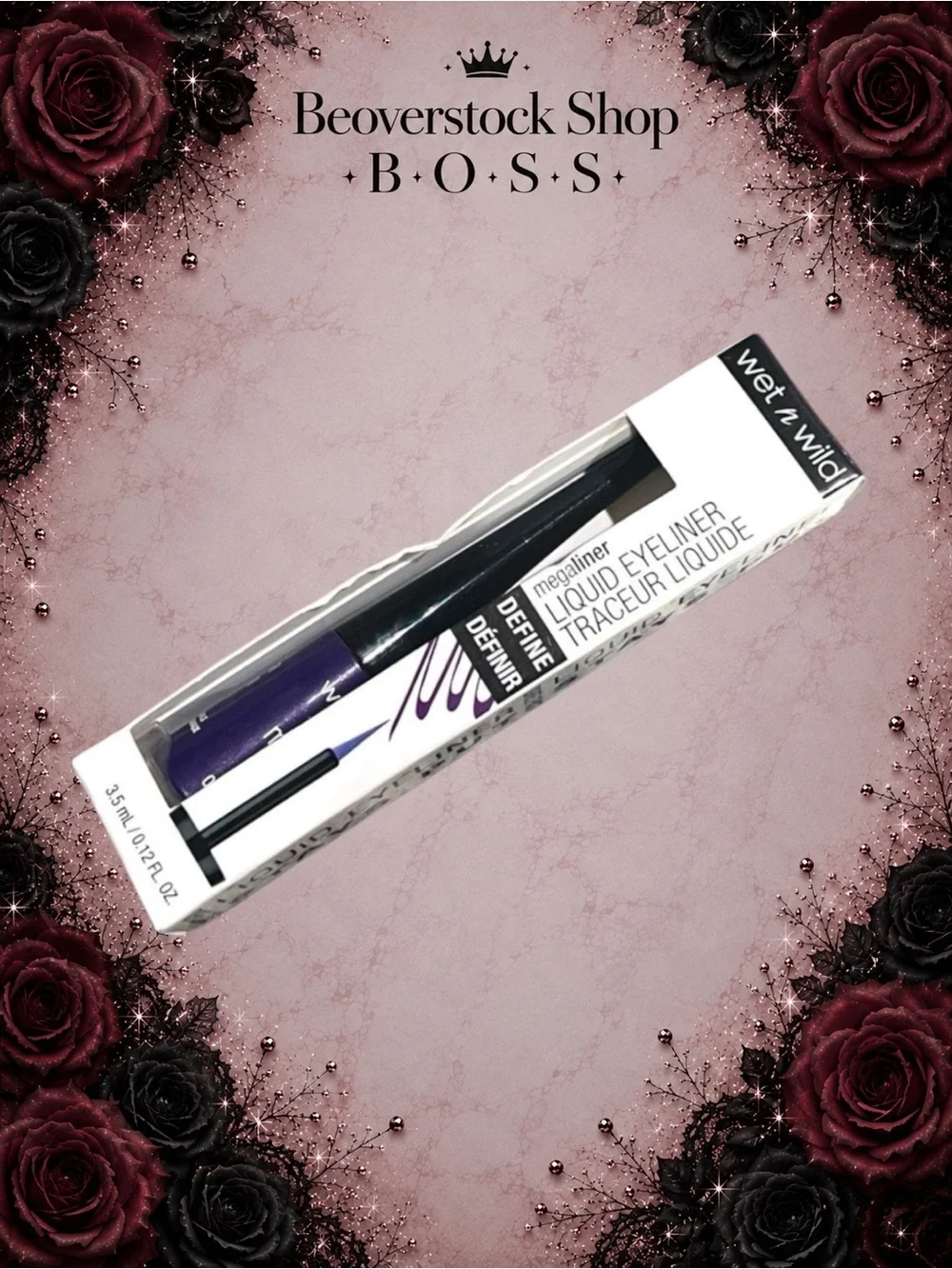 New NIB Wet n Wild Mega Liner Liquid Eyeliner – Electric Purple (874A)